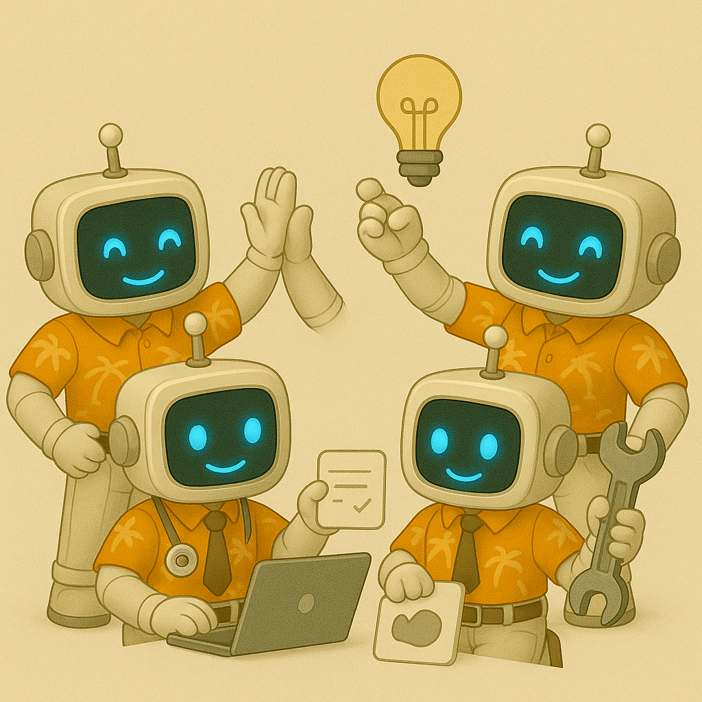 Discovery mascot icon for how it works step